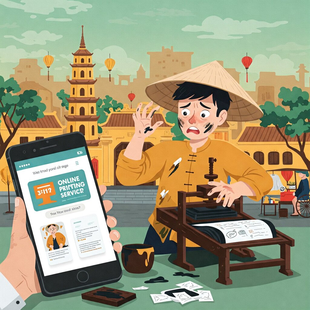 Những khía cạnh và thách thức của thị trường in ấn online